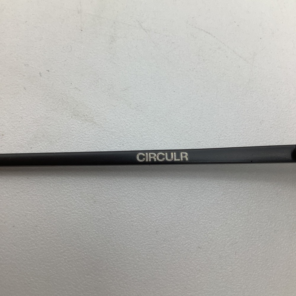 CIRCULR Hexagonal Matte Black Metal Sunglasses Cat 3 Lenses New - Picture 6 of 9